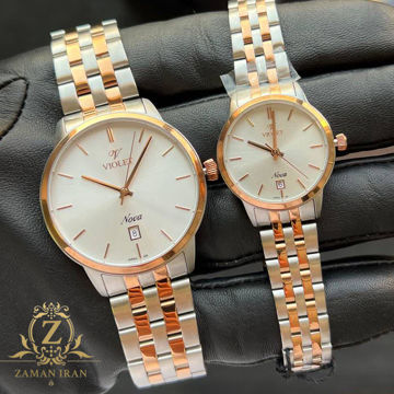 ساعت مچی ست مردانه و زنانه ویولت Violet اورجینال مدل B32750C/919