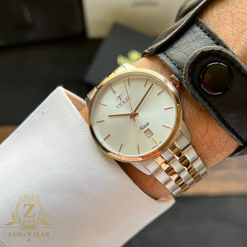 ساعت مچی ست مردانه و زنانه ویولت Violet اورجینال مدل B32750C/919