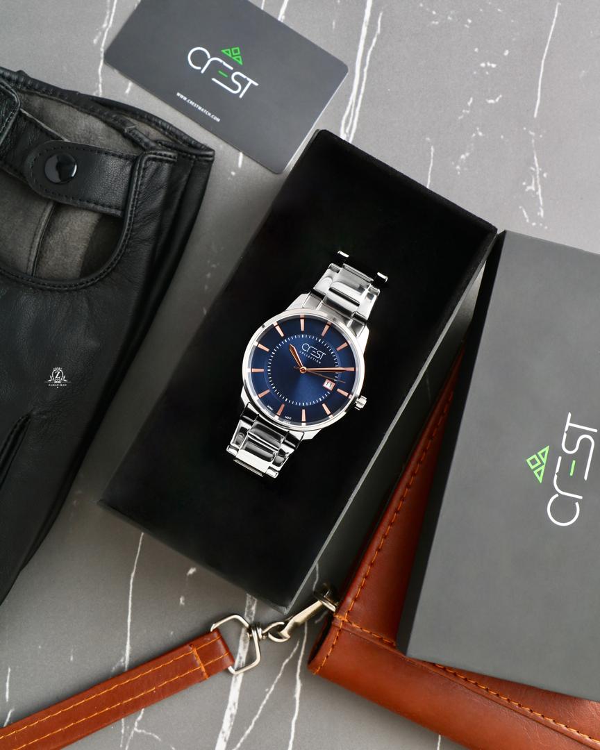 ساعت مچی مردانه کرست crest اورجینال مدل 6282/3