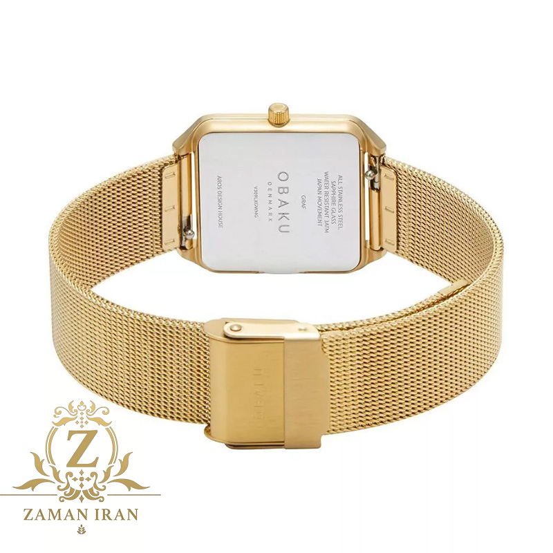 ساعت مچی زنانه اوباکو Obaku اورجینال مدل V309LXGWMG