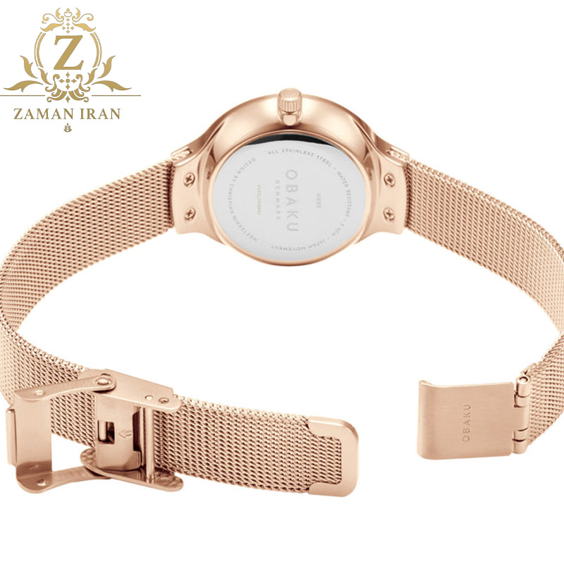 ساعت مچی زنانه اوباکو Obaku اورجینال مدل V241LXVWMV