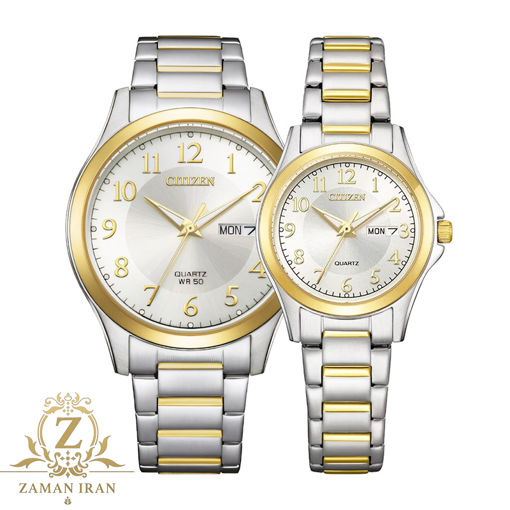 ساعت مچی ست زنانه و مردانه سیتیزن CITIZEN مدل BF2026-89A