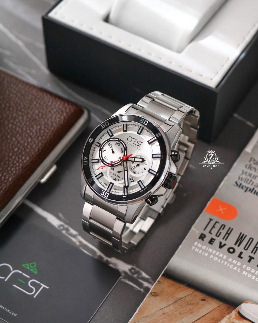 ساعت مچی مردانه کرست crest اورجینال مدل 6261/1