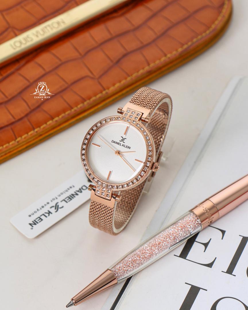 ساعت مچی زنانه دنیل کلین daniel klein اورجینال مدل DK.1.12781-3