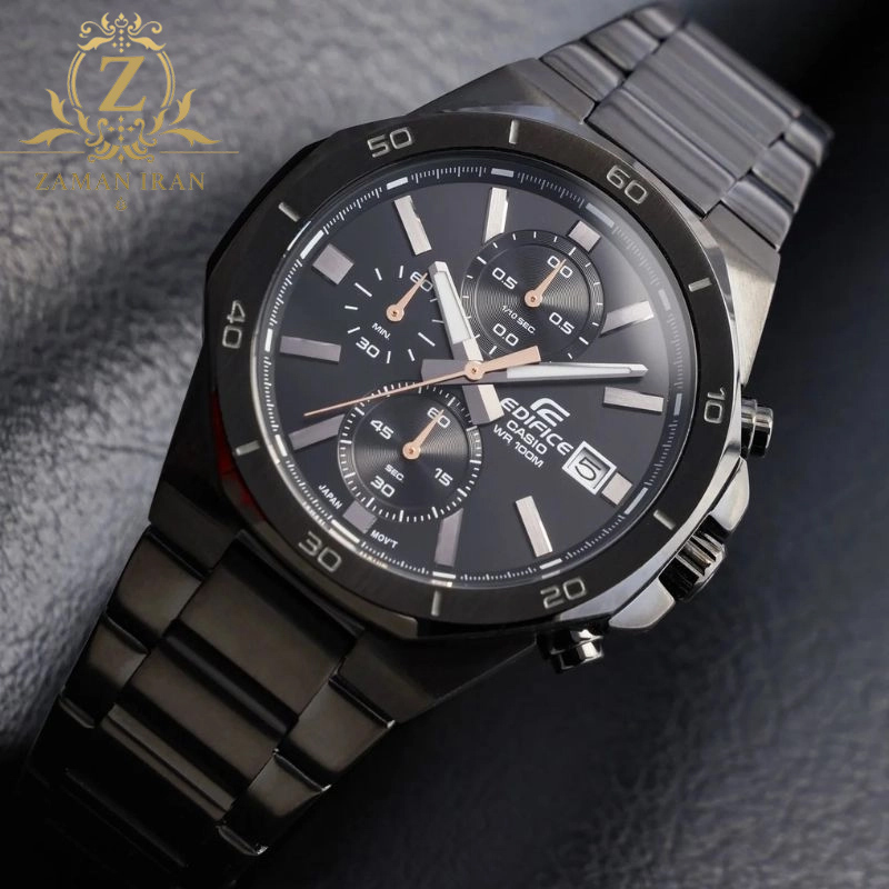 ساعت مچی مردانه کاسیو  casio اورجینال مدل EFV-640DC-1AVUDF