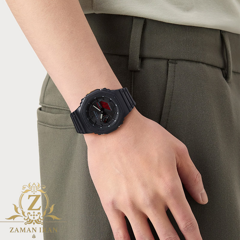 ساعت مچی مردانه و زنانه کاسیو جی شاک casio اورجینال مدل GA-B2100BBR-1ADR