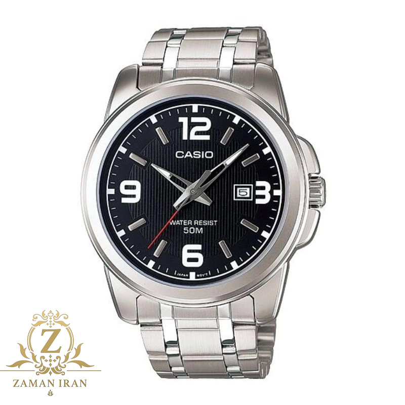 ساعت مچی مردانه کاسیو  casio اورجینال مدلMTP-1314D-1AVDF