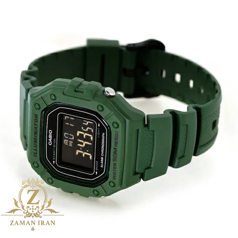 ساعت مچی مردانه کاسیو  casio اورجینال مدل W-218H-3BVDF