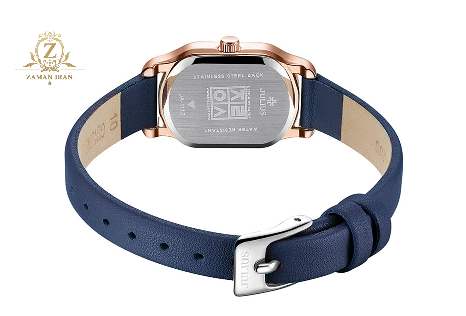 ساعت مچي زنانه بند چرمي جوليوس مدل JA-1112E