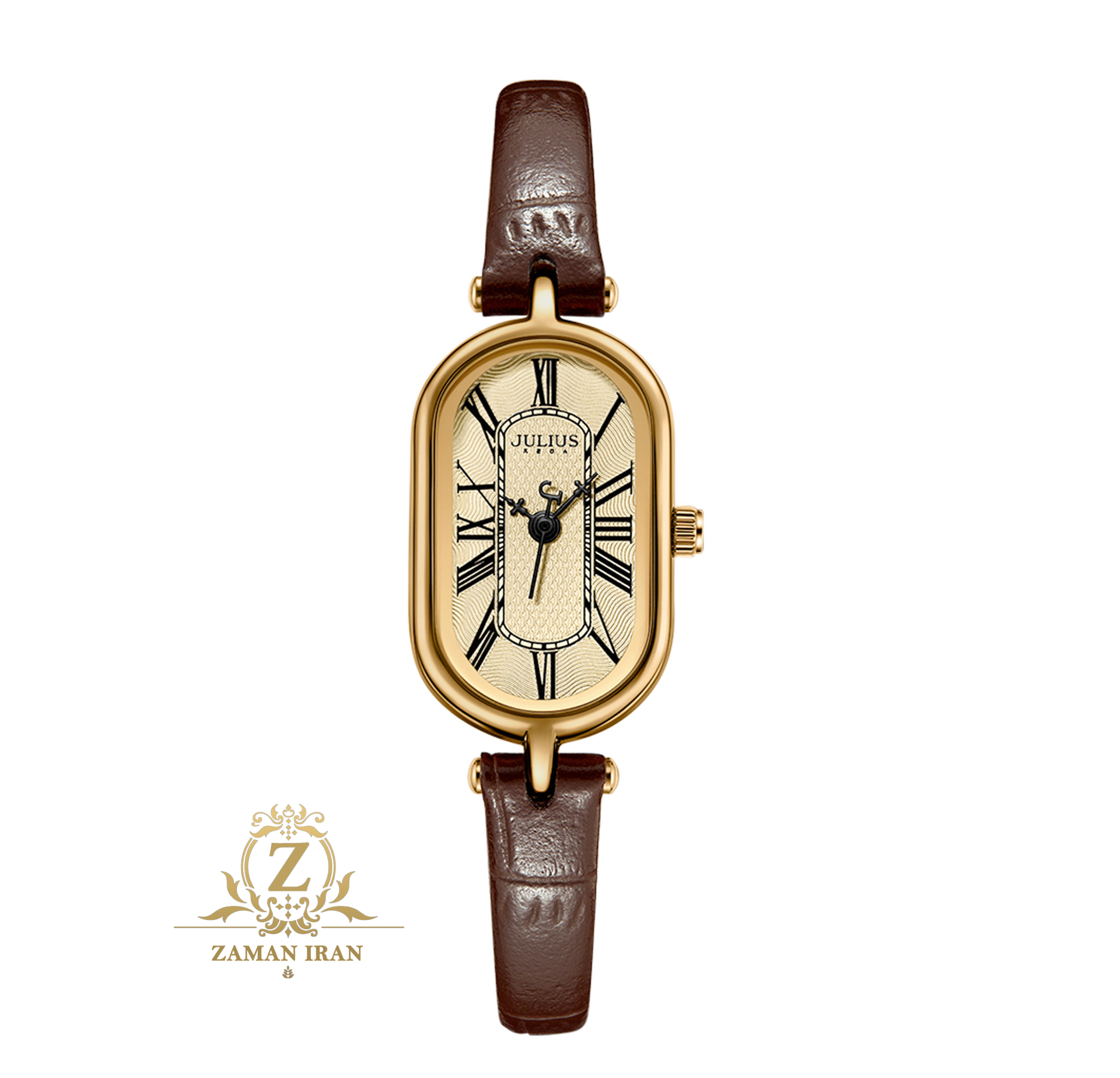 ساعت مچي زنانه بند چرمي جوليوس مدل JA-1432C
