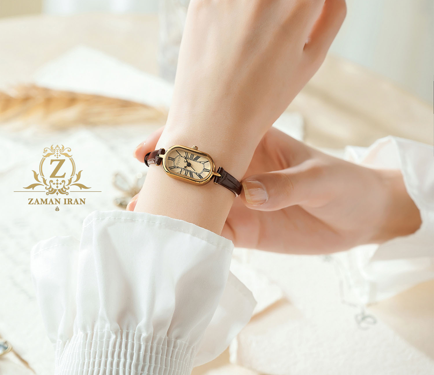 ساعت مچي زنانه بند چرمي جوليوس مدل JA-1432C