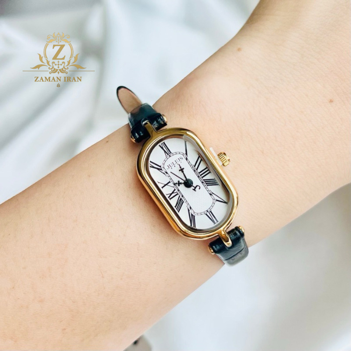 ساعت مچي زنانه بند چرمي جوليوس مدل JA-1432A