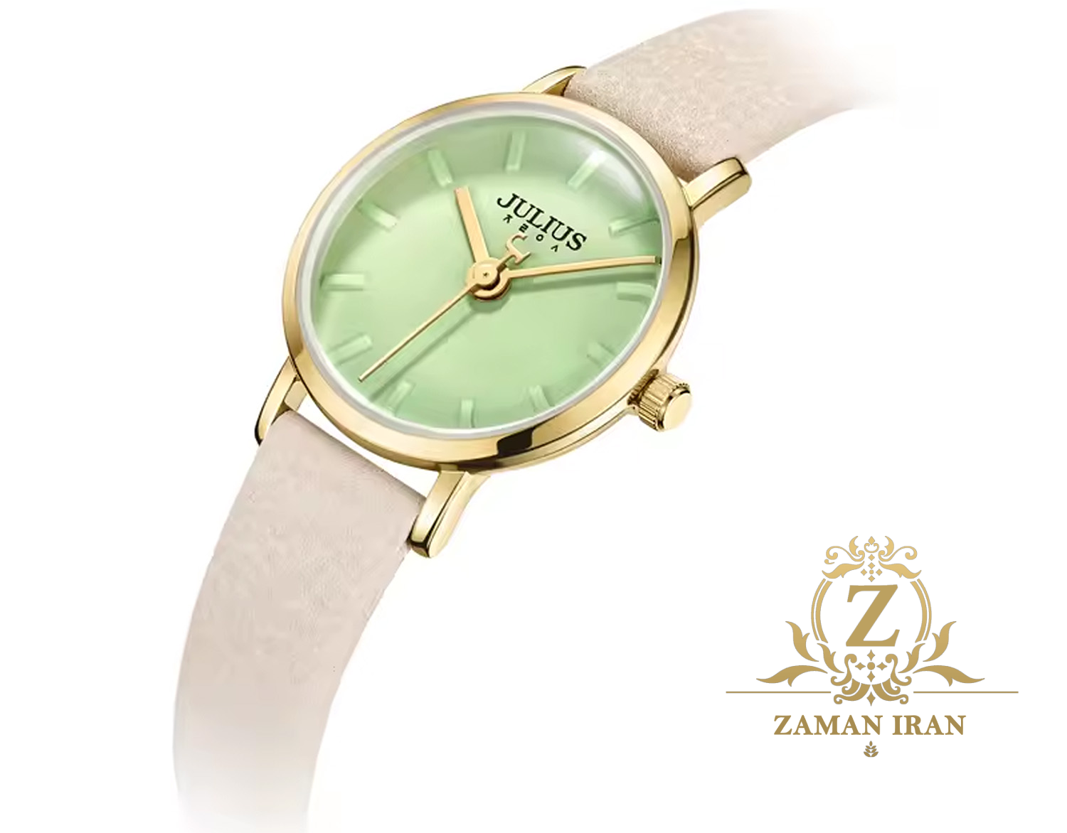 ساعت مچي زنانه بند چرمي جوليوس مدل JA-963B