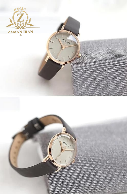 ساعت مچي زنانه بند چرمي جوليوس مدل JA-963D