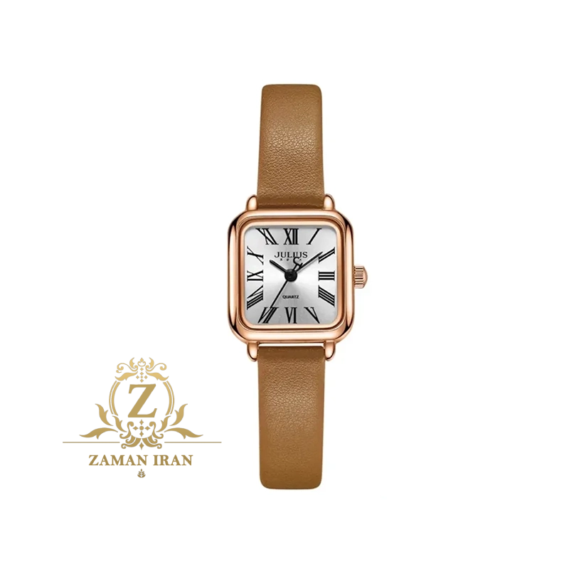 ساعت مچي زنانه بند چرمي جوليوس مدل JA-1414B