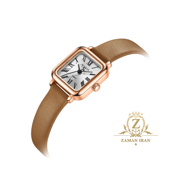 ساعت مچي زنانه بند چرمي جوليوس مدل JA-1414B