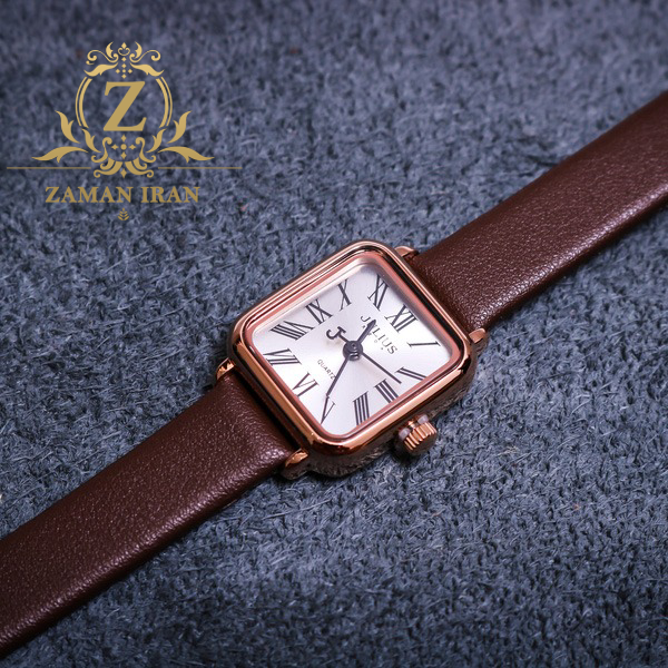 ساعت مچي زنانه بند چرمي جوليوس مدل JA-1414C