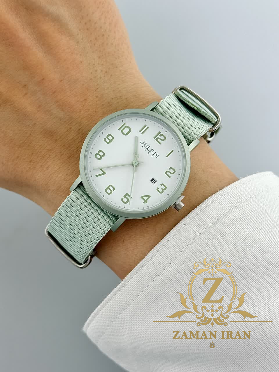 ساعت مچي زنانه بند برزنتي جوليوس مدل JA-1552C