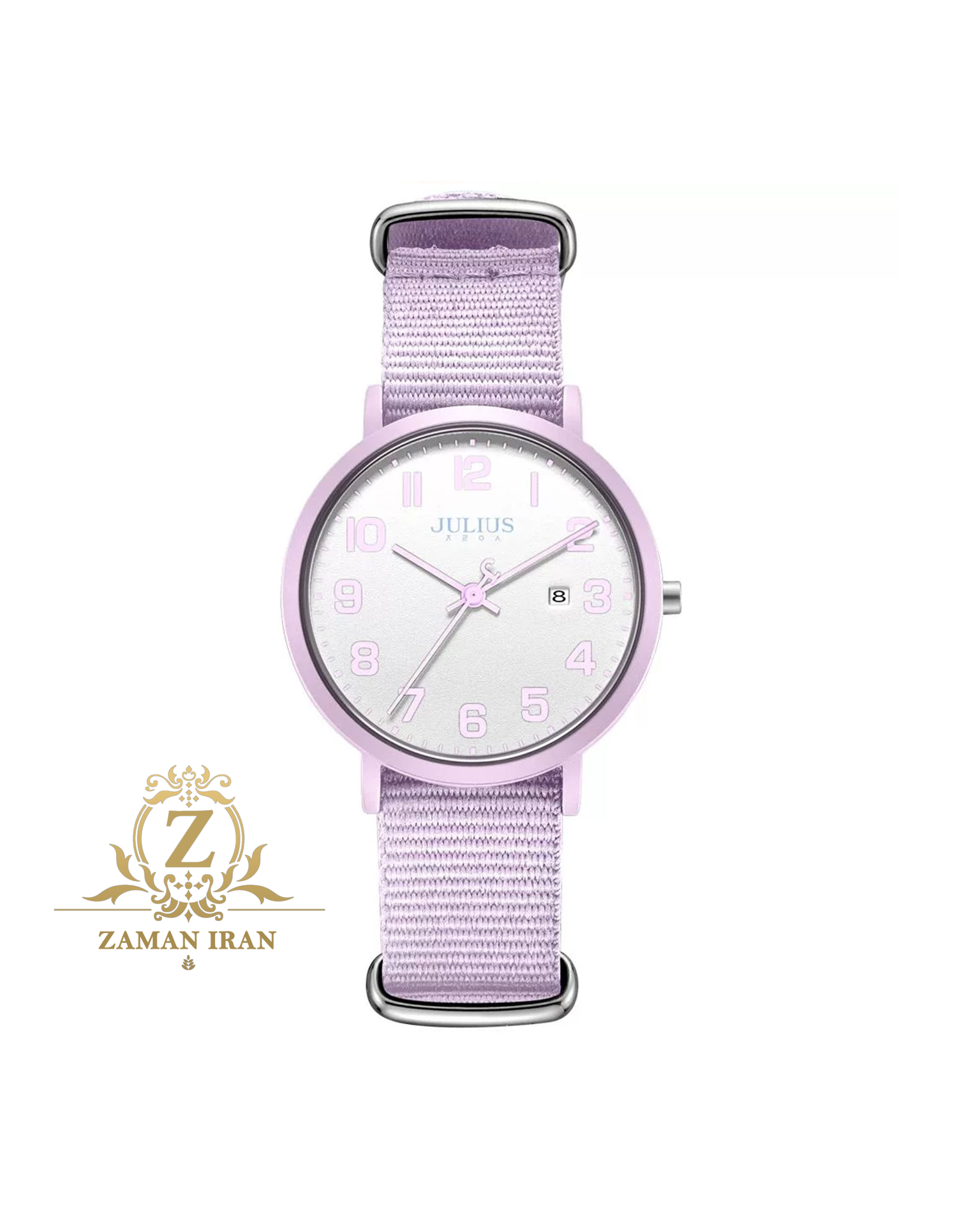 ساعت مچي زنانه بند برزنتي جوليوس مدل JA-1552D