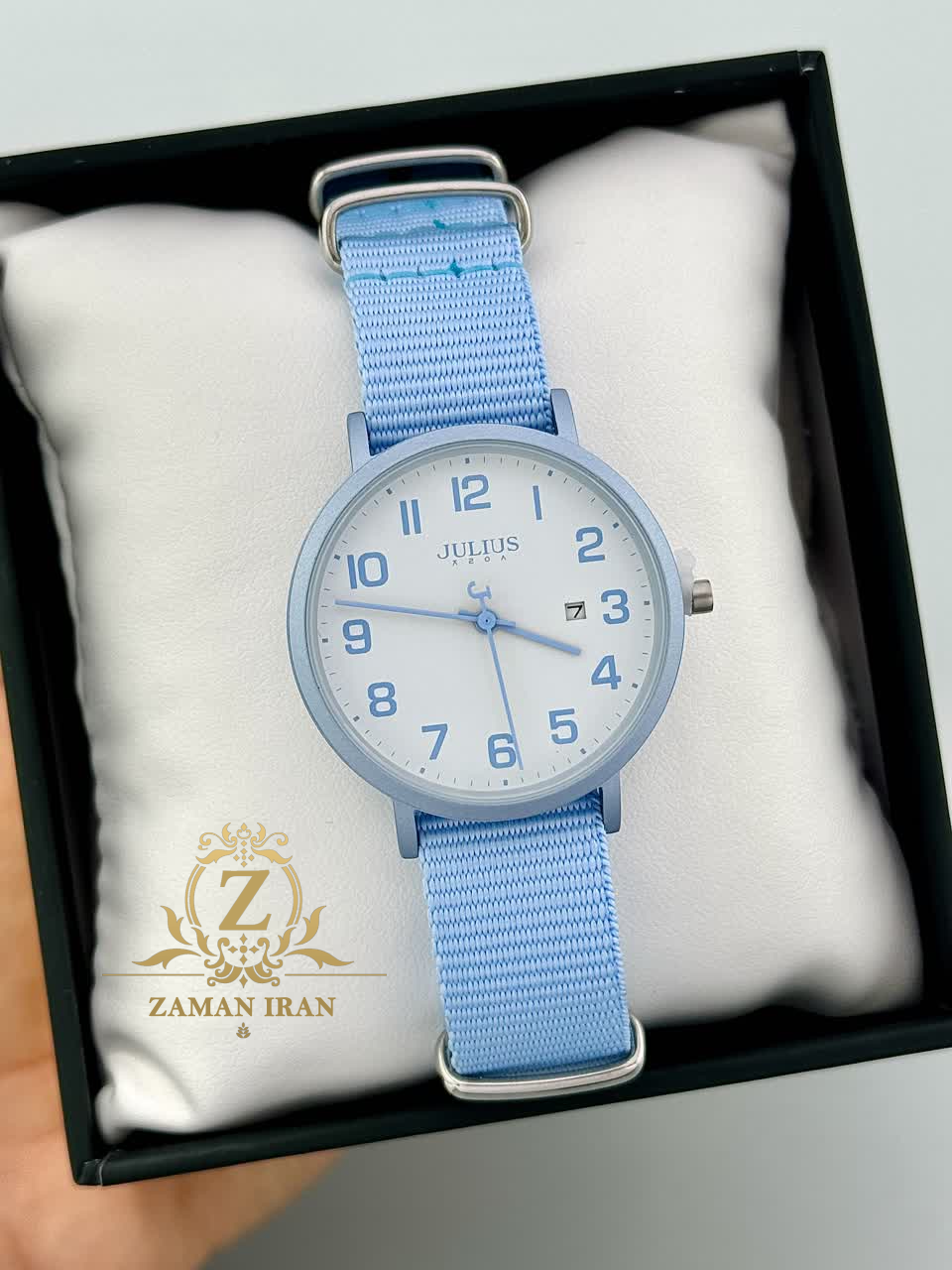 ساعت مچي زنانه بند برزنتي جوليوس مدل JA-1552E