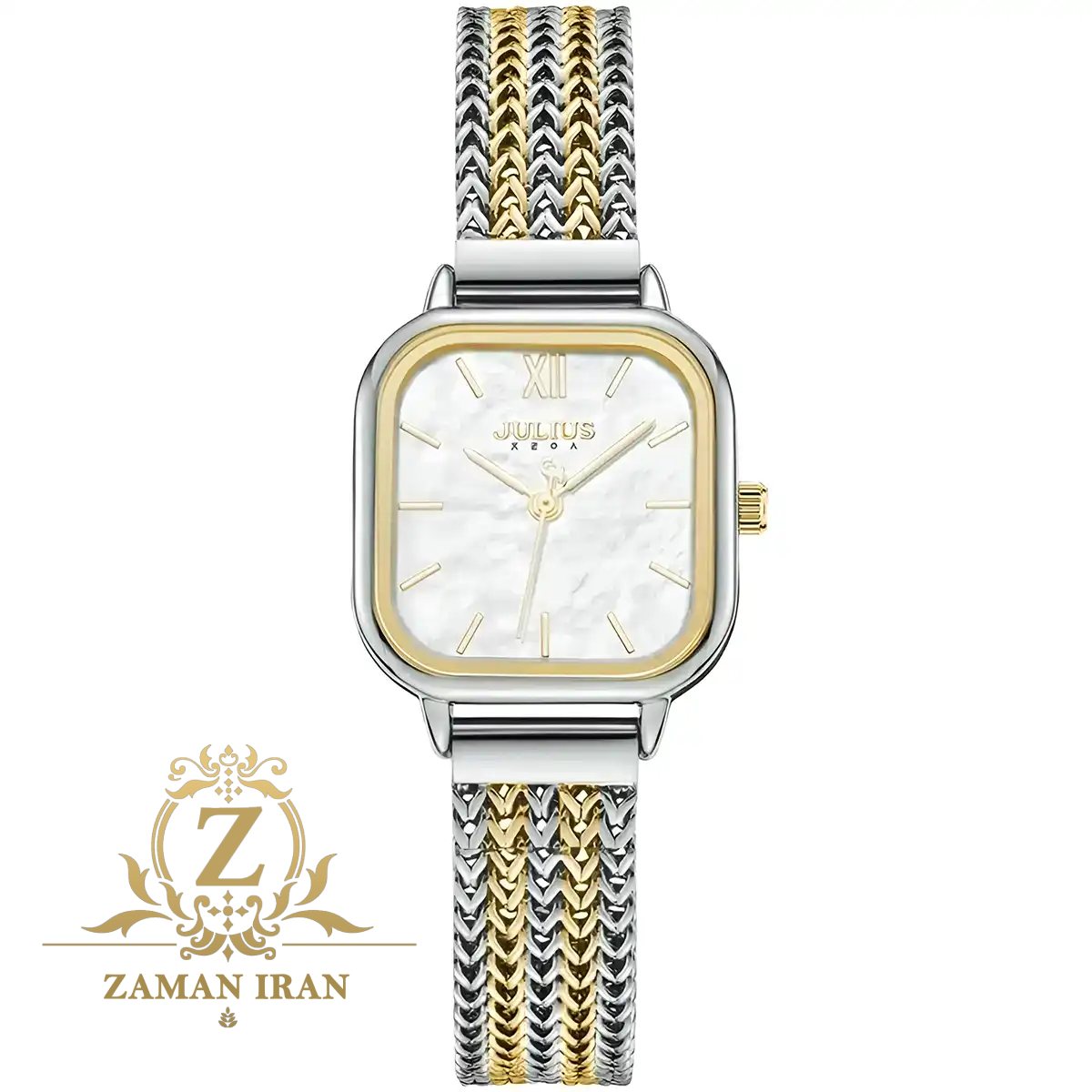 ساعت مچي بند حصيري زنانه جوليوس مدل JA-1405F