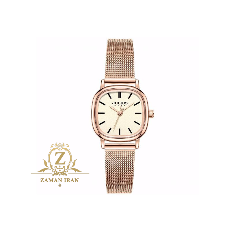 ساعت مچي بند حصيري زنانه جوليوس مدل JA-1360B