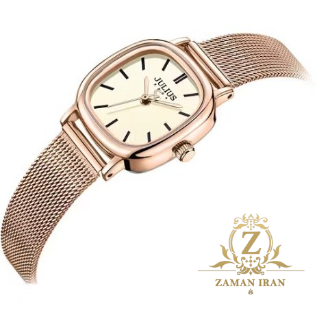 ساعت مچي بند حصيري زنانه جوليوس مدل JA-1360B