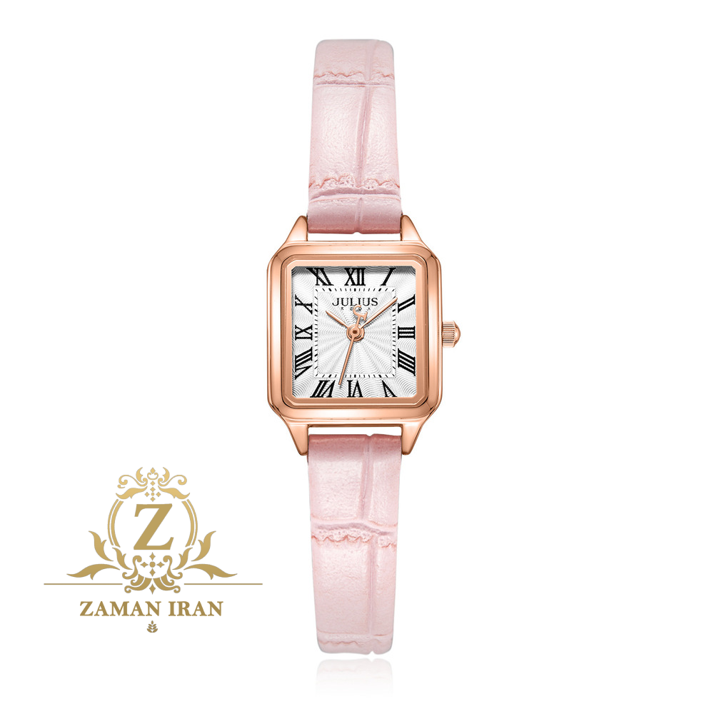 ساعت مچي زنانه بند چرمي جوليوس مدل JA-1493B