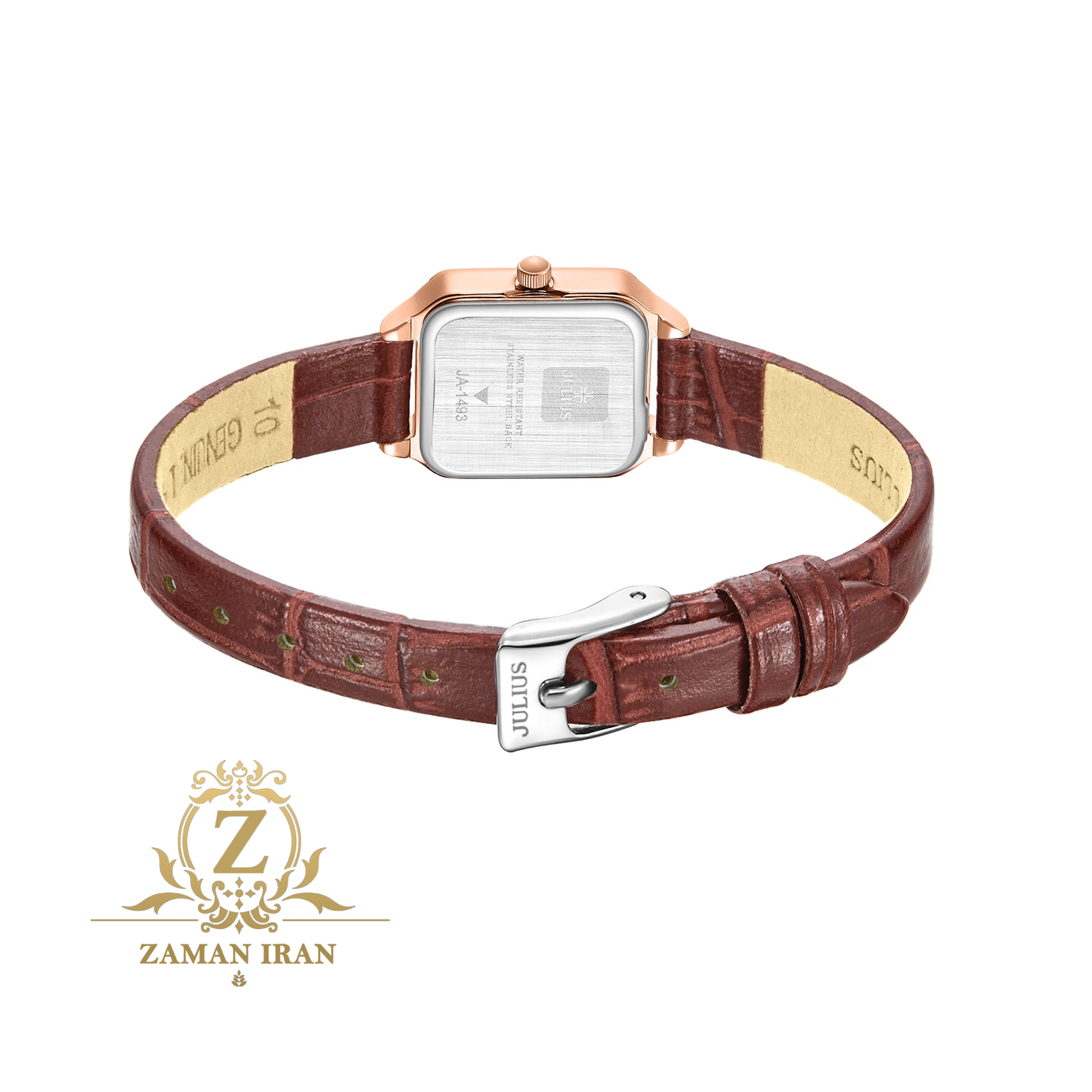 ساعت مچي زنانه بند چرمي جوليوس مدل JA-1493C