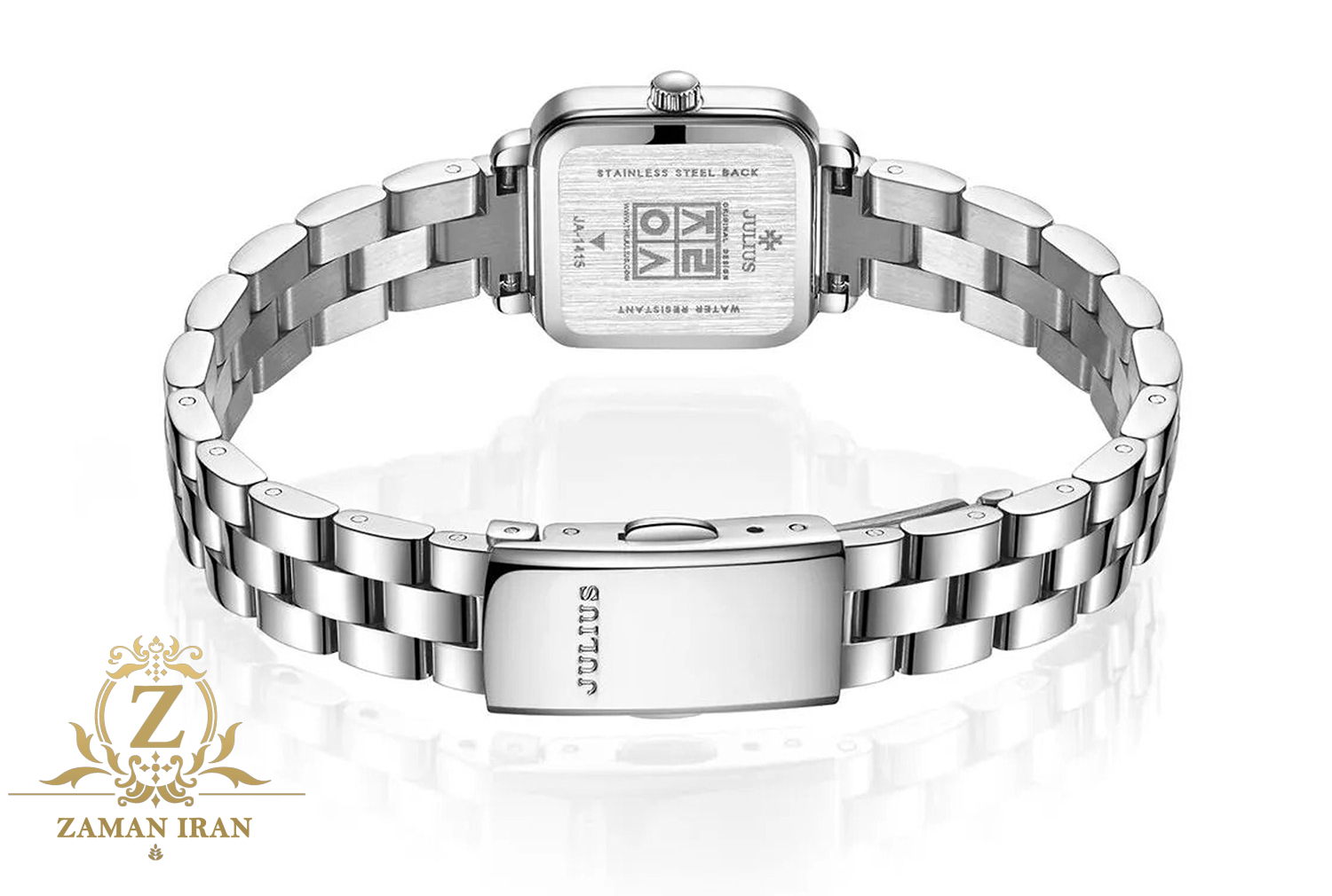 ساعت مچي زنانه قاب مربعي جوليوس مدل JA-1415A