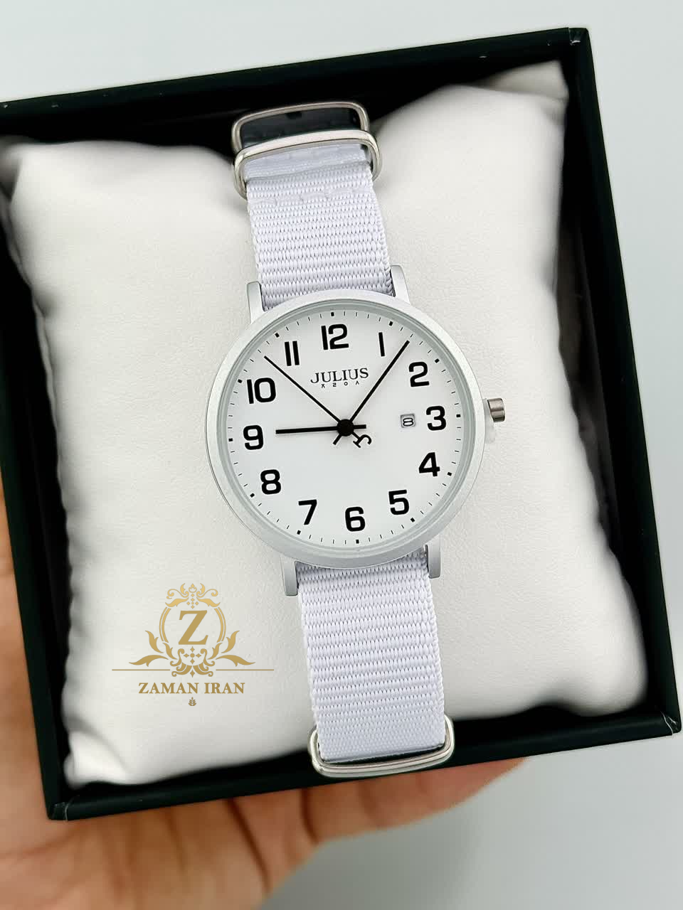 ساعت مچي زنانه بند برزنتي جوليوس مدل JA-1552A