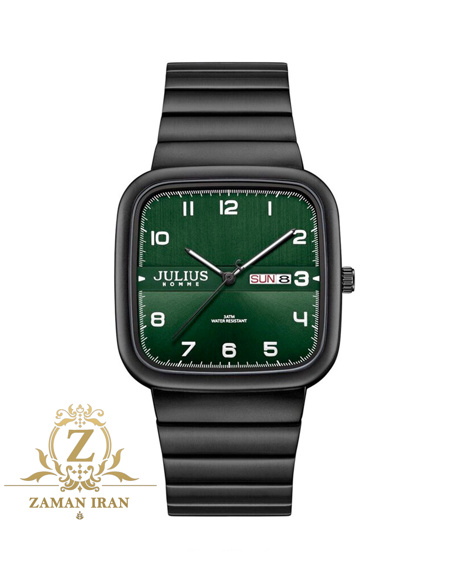 ساعت مچي مردانه قاب مربعي جوليوس مدل JAH-141C