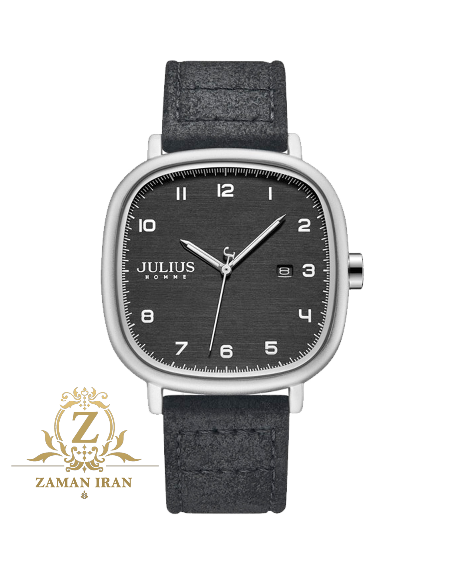 ساعت مچي مردانه بند برزنتي جوليوس مدل JAH-123A