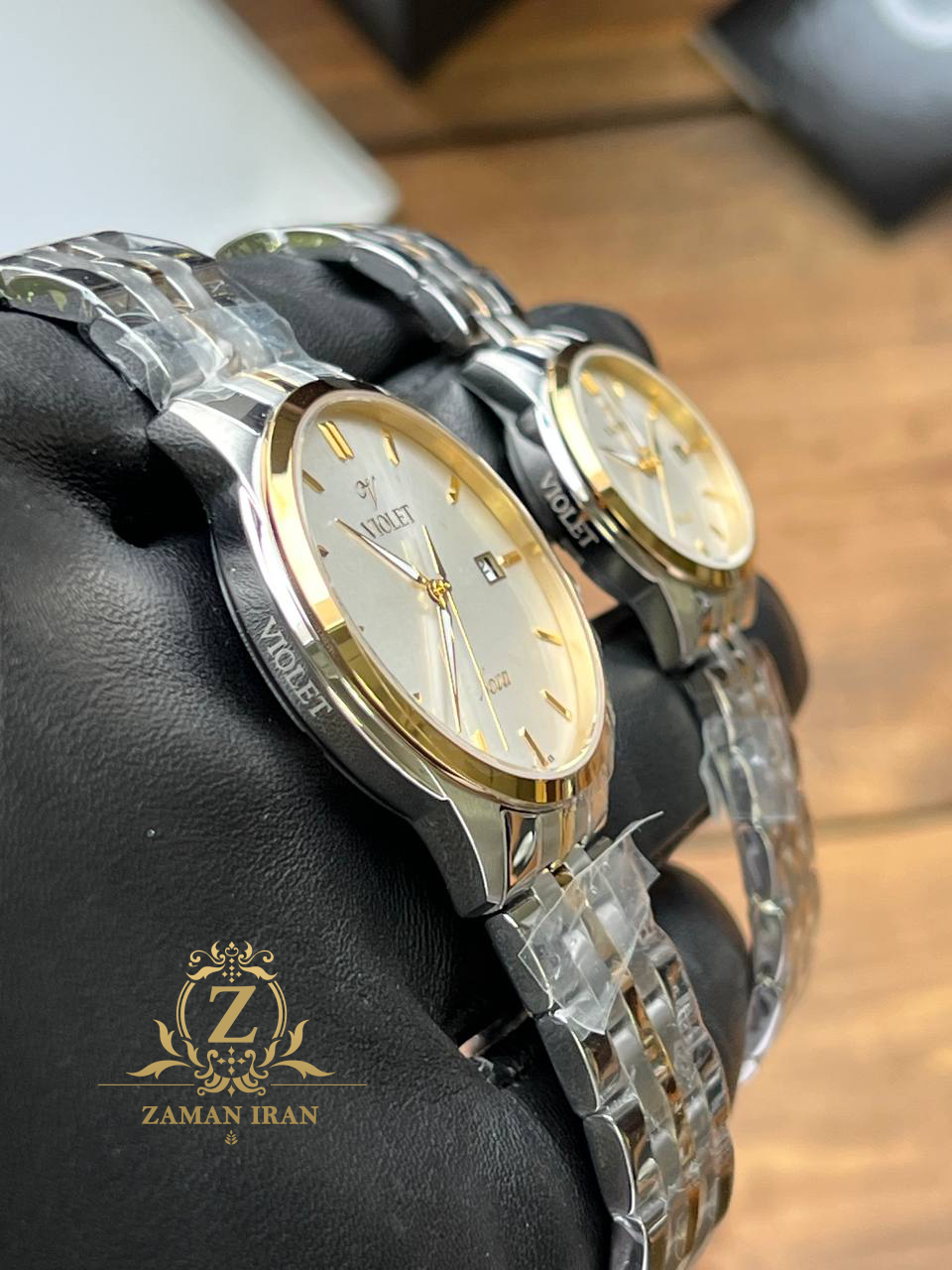 ساعت مچی ست مردانه و زنانه ویولت Violet اورجینال مدل B32766G/818 C