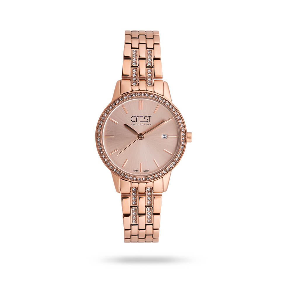 ساعت مچی زنانه کرست crest اورجینال مدل 9014/4