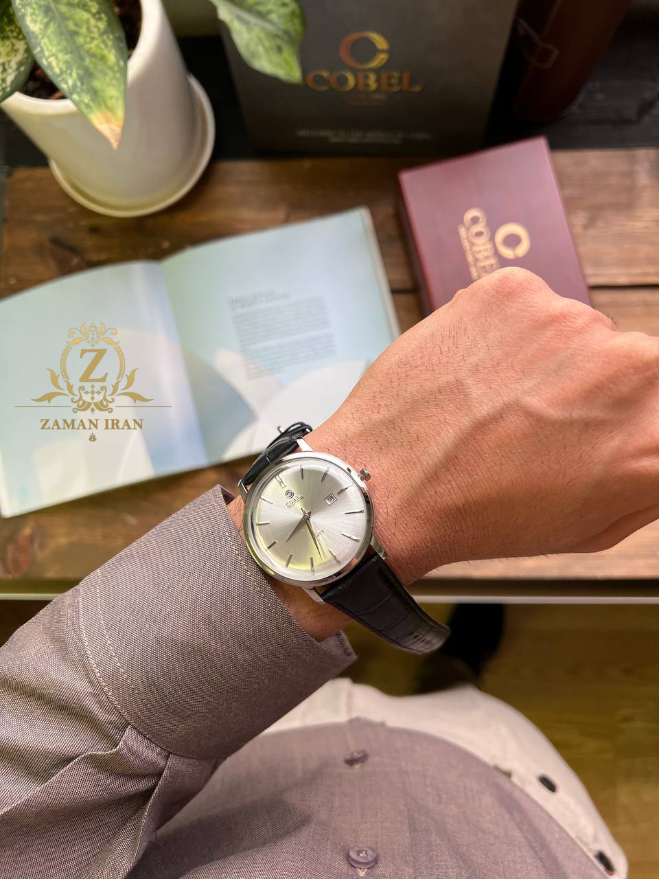 ساعت مچی مردانه کوبل COBEL اورجینال مدل CB6489G-01