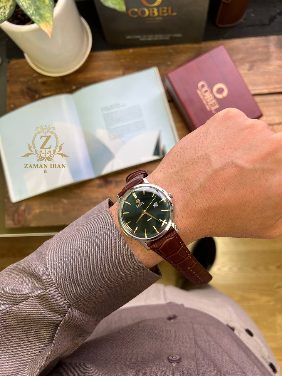 ساعت مچی مردانه کوبل COBEL اورجینال مدل CB6489G-04