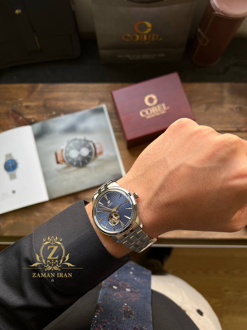 ساعت مچی مردانه کوبل COBEL اورجینال مدل CB6488-3