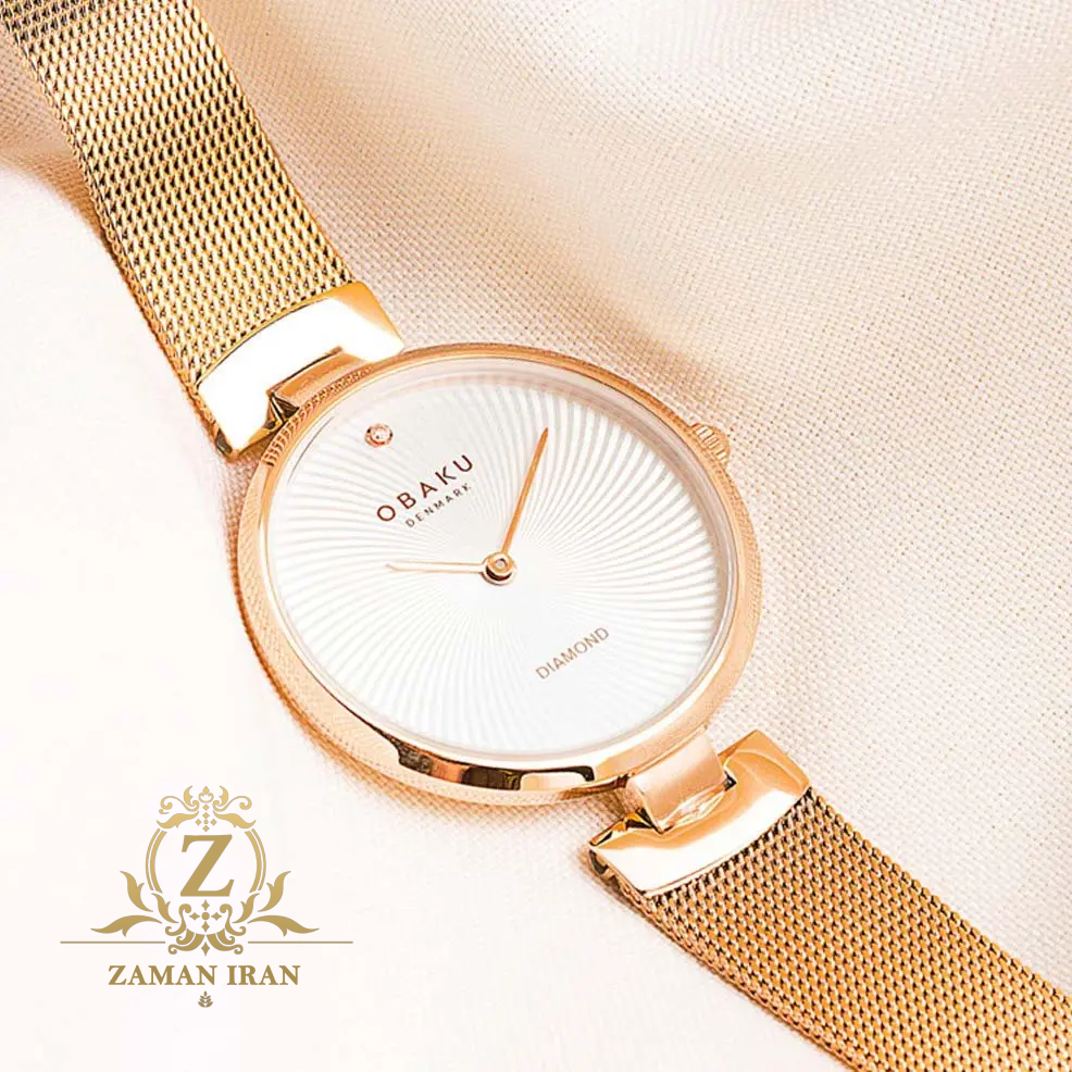 ساعت مچی زنانه اوباکو Obaku اورجینال مدل V256LXVPMV