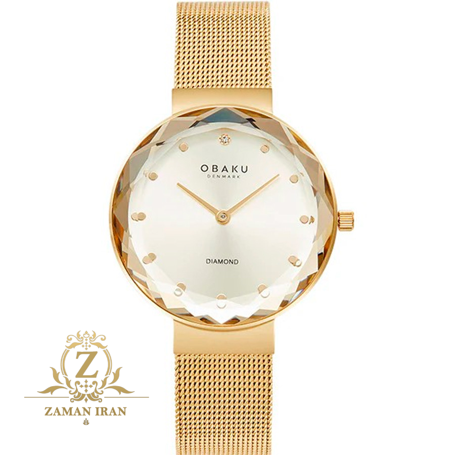 ساعت مچی زنانه اوباکو Obaku اورجینال مدل V300LXGGMG