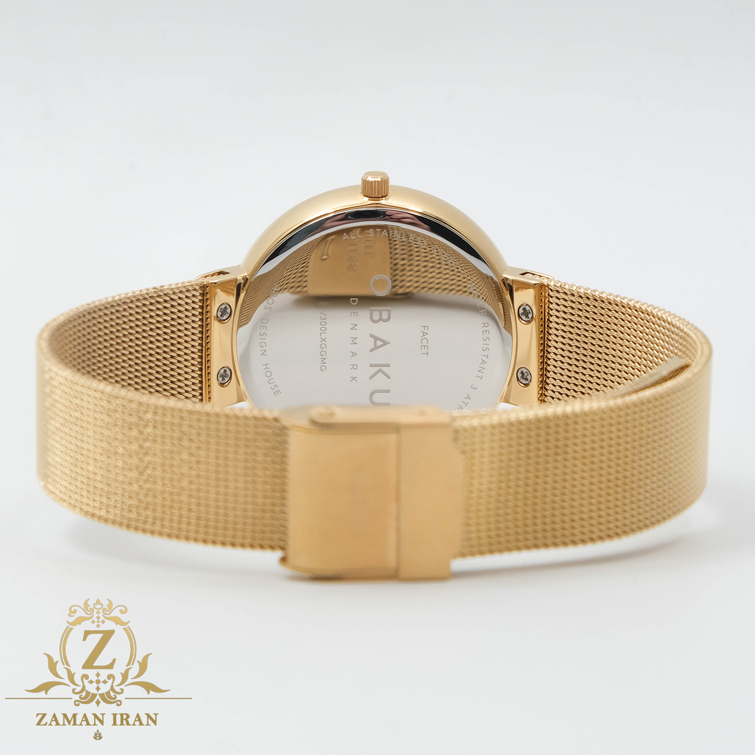 ساعت مچی زنانه اوباکو Obaku اورجینال مدل V300LXGGMG