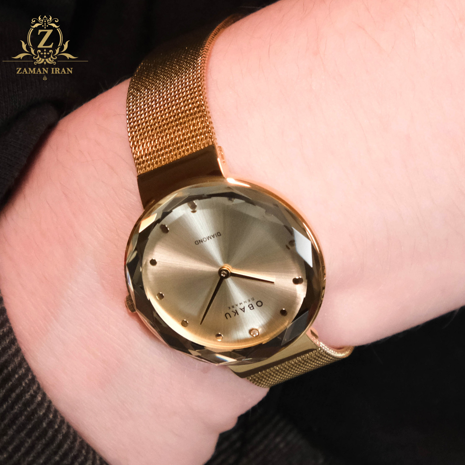 ساعت مچی زنانه اوباکو Obaku اورجینال مدل V300LXGGMG