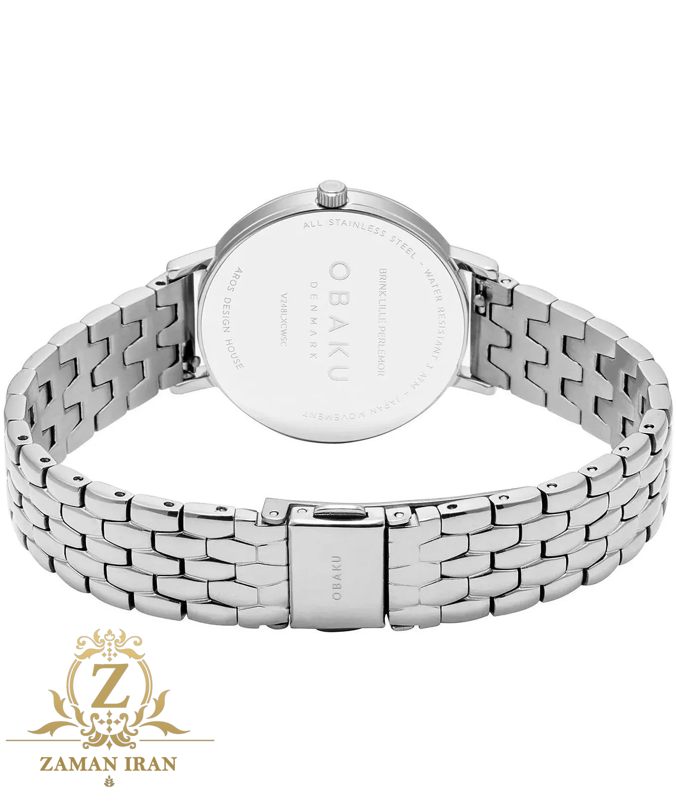 ساعت مچی زنانه اوباکو Obaku اورجینال مدل V248LXCWSC