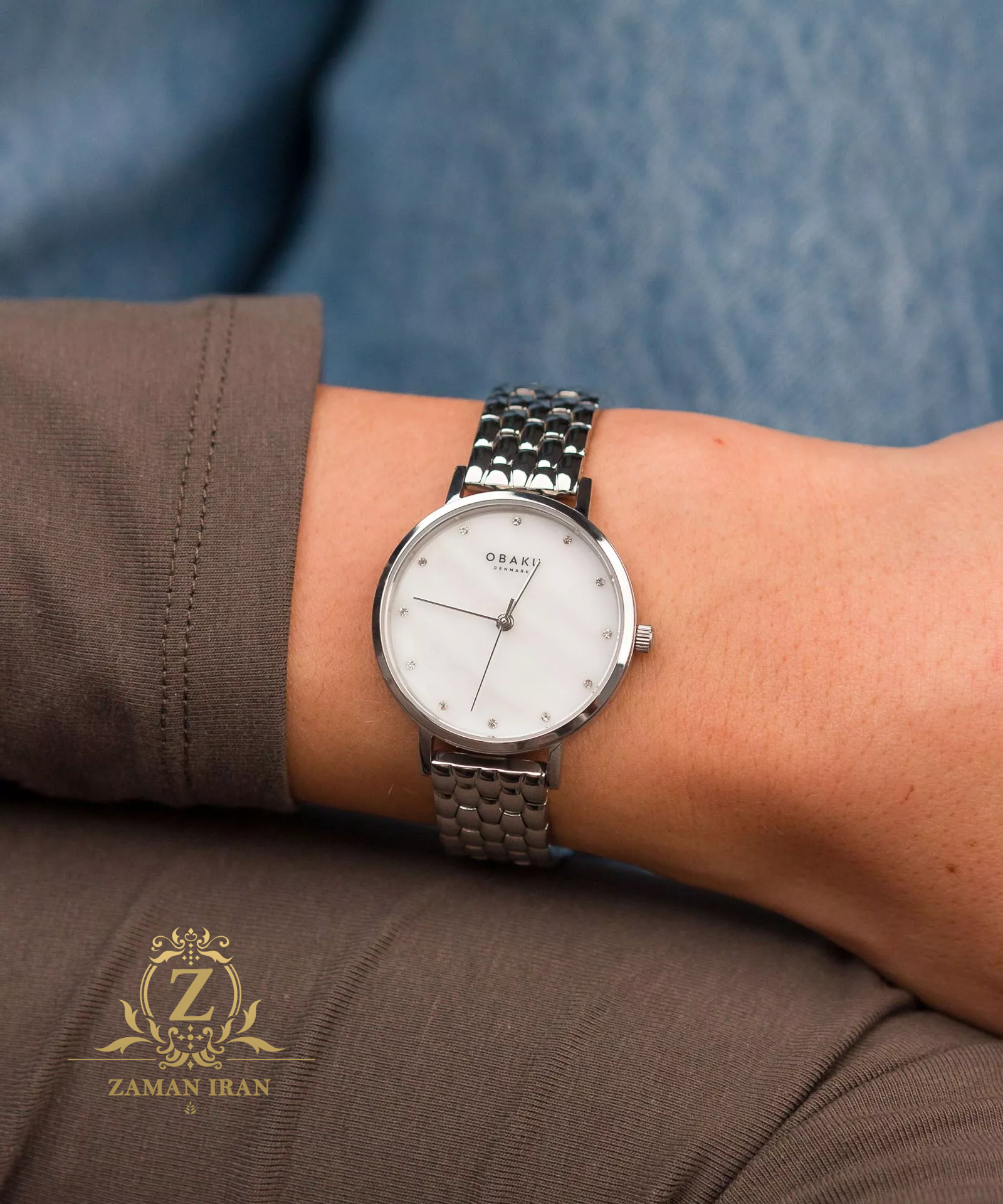 ساعت مچی زنانه اوباکو Obaku اورجینال مدل V248LXCWSC