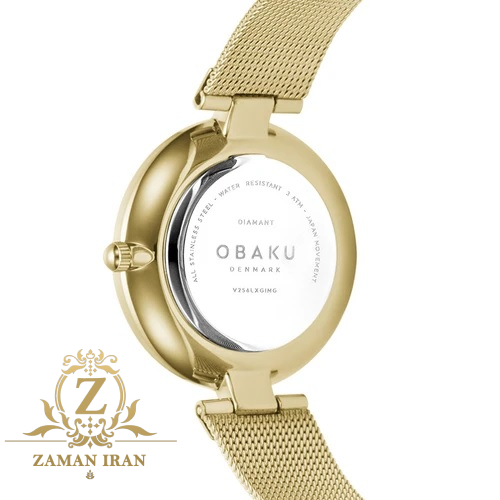 ساعت مچی زنانه اوباکو Obaku اورجینال مدل V256LHGEMG
