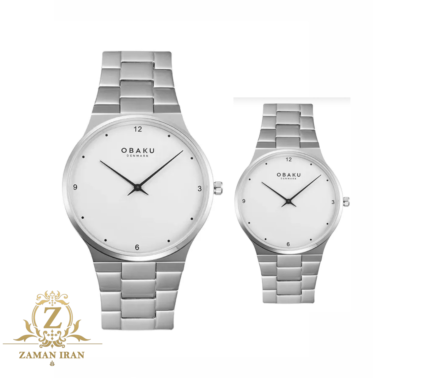 ساعت مچی ست مردانه و زنانه اوباکو Obaku اورجینال مدل V305GXCWSC C