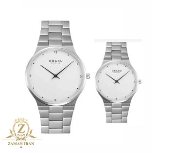 ساعت مچی ست مردانه و زنانه اوباکو Obaku اورجینال مدل V305GXCWSC C