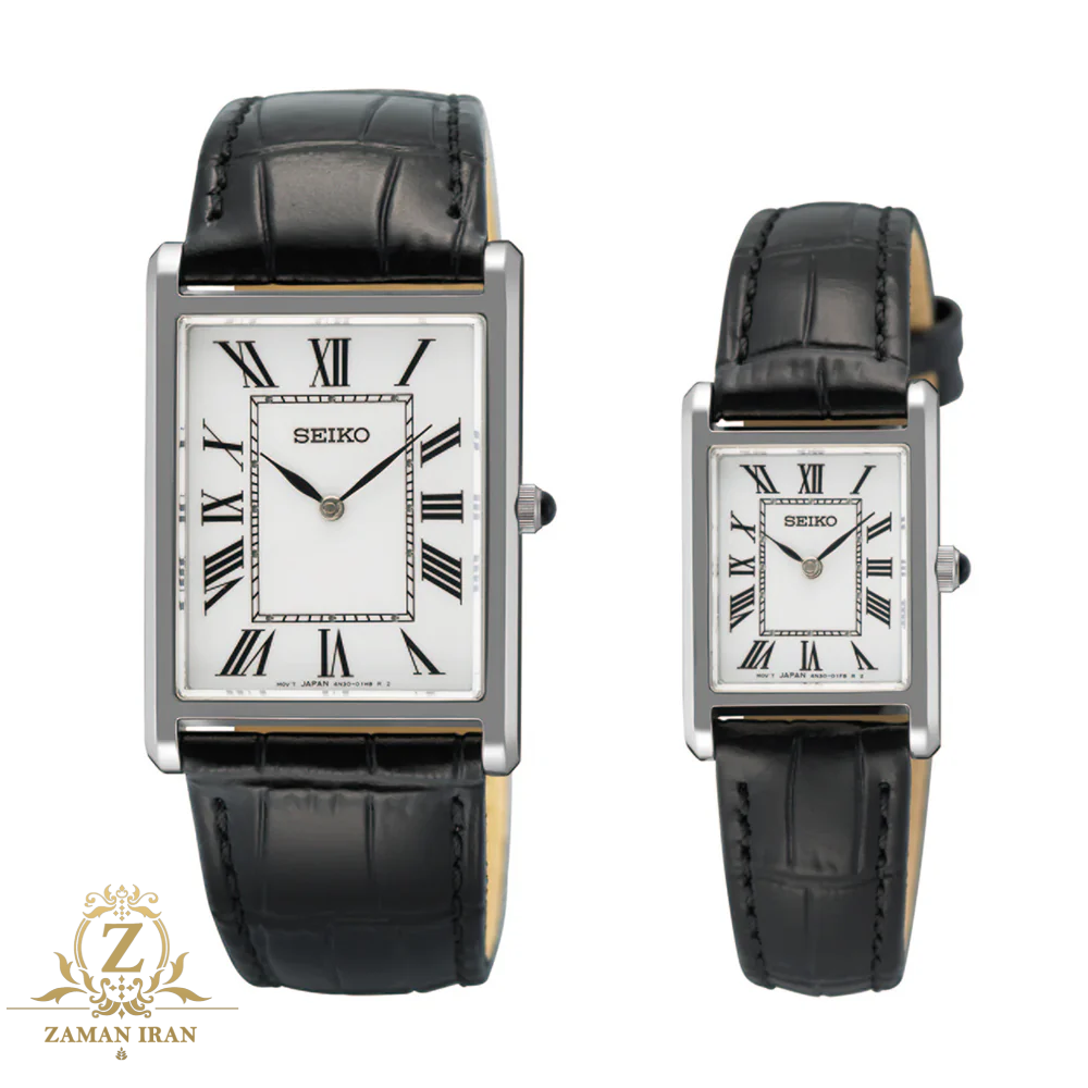 ساعت مچی ست مردانه و زنانه سیکو seiko اورجینال مدل SWR049 C