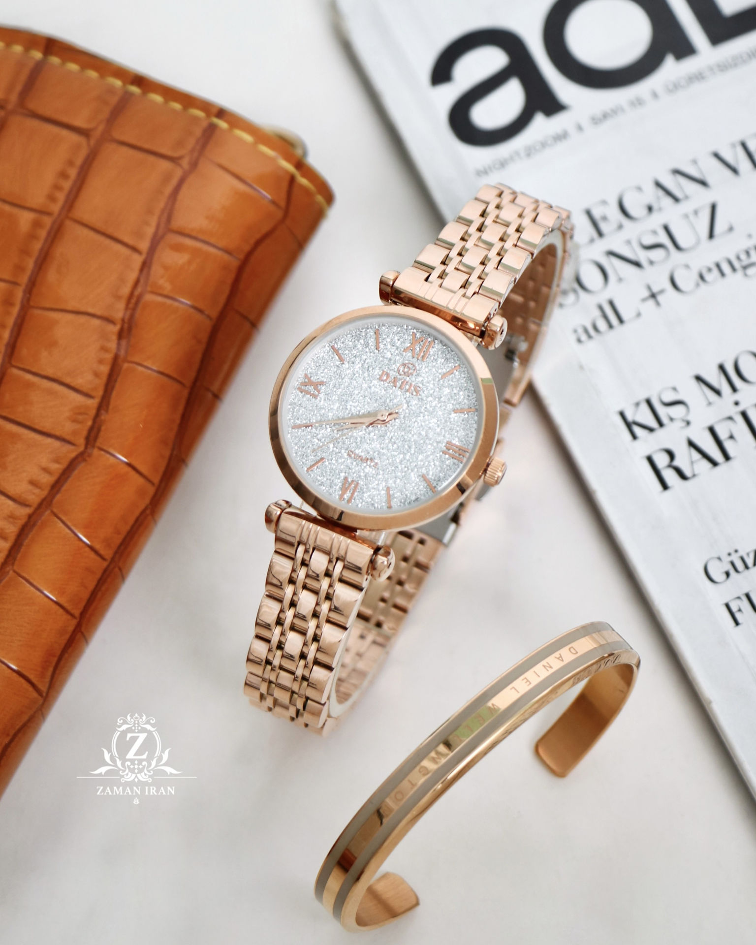 ساعت مچی زنانه داتیس Datis اورجینال مدل d8373-1