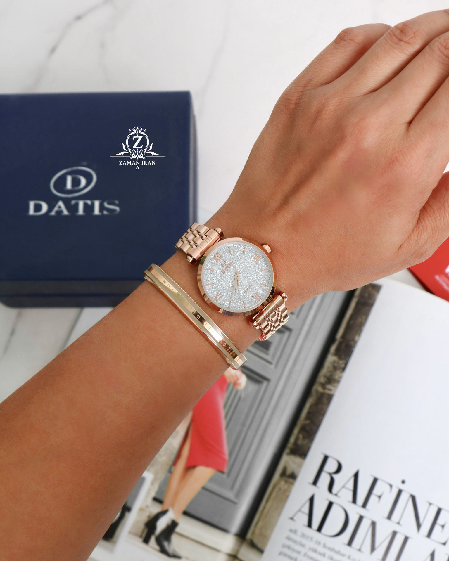 ساعت مچی زنانه داتیس Datis اورجینال مدل d8373-1